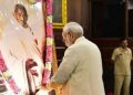 மகாத்மா காந்திக்கு ராஷ்ட்ரீய ஸ்வச்தா கேந்திராவை அர்ப்பணித்தார் பிரதமர் மோடி.