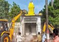 பல ஆக்கிரமிப்புகளை விட்டு விட்டு சுடலை சுவாமி கோவிலை இடித்த தூத்துக்குடி மாநகராட்சி! பொங்கும் பொதுமக்கள்!