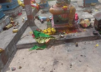சிறுவாச்சூரில் தெய்வ  சிலைகள் உடைப்பு! விடியல் அரசில் தாக்குதலுக்கு உள்ளாகும் தமிழக இந்து ஆலயங்கள்!