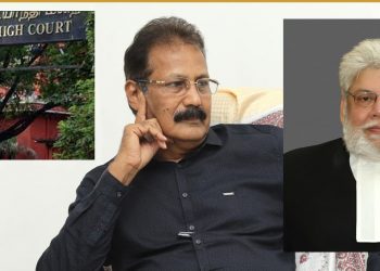 சென்னை உயர்நீதிமன்றத்தின் தலைமை நீதிபதி சாடுவது நீதித் துறையையா ? அரசியல் தலைமையையா ? கிருஷ்ணசாமி கேள்வி.