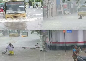 சென்னையில் கனமழை…குட்டி தீவாக மாறிய சென்னை புகைப்படங்கள்! முன்னேற்பாடுகள் செய்யாமல் கோட்டை விட்ட விடியல் அரசு!