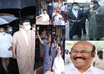 “மாநாடு” ஸ்டைலில் வெளிய வந்தார்..டீ குடித்தார்…செல்பி எடுத்தார் ரீப்பீட்டு…! யாருப்பா இவரு…