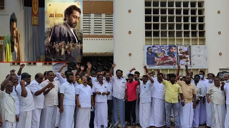 நடிகர் சூர்யாவை உதைப்பவர்களுக்கு ரூ.1 லட்சம் பரிசு… பாமக மாவட்ட செயலாளர் அதிரடி.. . தியேட்டரில் சூர்யாவின் திரைப்படத்தை நிறுத்தி தரமான சம்பவம்!