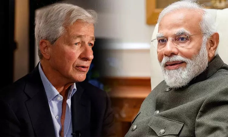 JP Morgan CEO praises Modi