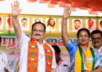 தமிழகத்தில் திமுகவும் காங்கிரசும் தமிழ் கலாச்சாரத்தை ஒழிக்க நினைக்கிறது ஜேபி.நட்டா அவேஷம்