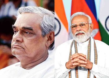 யாரென்று தெரிகிறதா ! வாஜ்பாய் குறித்து நெகிழ்ச்சியுடன் நீண்ட நினைவுகளை பகிர்ந்த பிரதமர் மோடி !