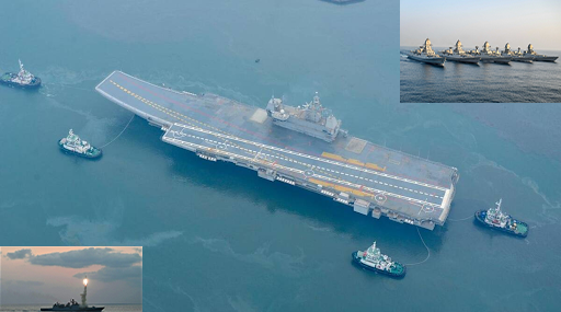 இந்தியா களமிறக்கிய ராட்சசன்! கடல் ராஜாவின் கம்பீரம்!.. பாகிஸ்தானை மிளரவிட்ட போர்க்கப்பல்கள்.. வியந்த உலகம்!