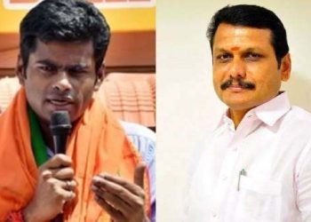 மணல் கடத்தலை தடுத்தவர் கொலை செந்தில்பாலாஜியுடன் தொடர்பு-அண்ணாமலை வெளியிட்ட ஆதாரம் !