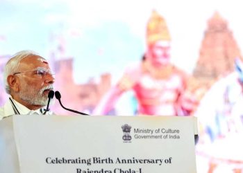 ஒரே பாரதம்,உன்னத பாரதம் என 1000ஆண்டுகளுக்கு முன்பே முழங்கியவர் ராஜேந்திரசோழன்:வாரணாசியில் பிரதமர் மோடி புகழாரம்.